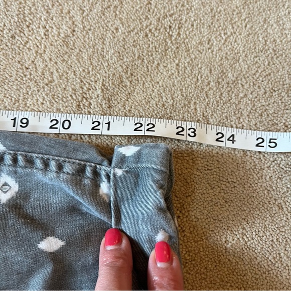 Hollister Gray Patterned Overalls - Picture 4 of 9